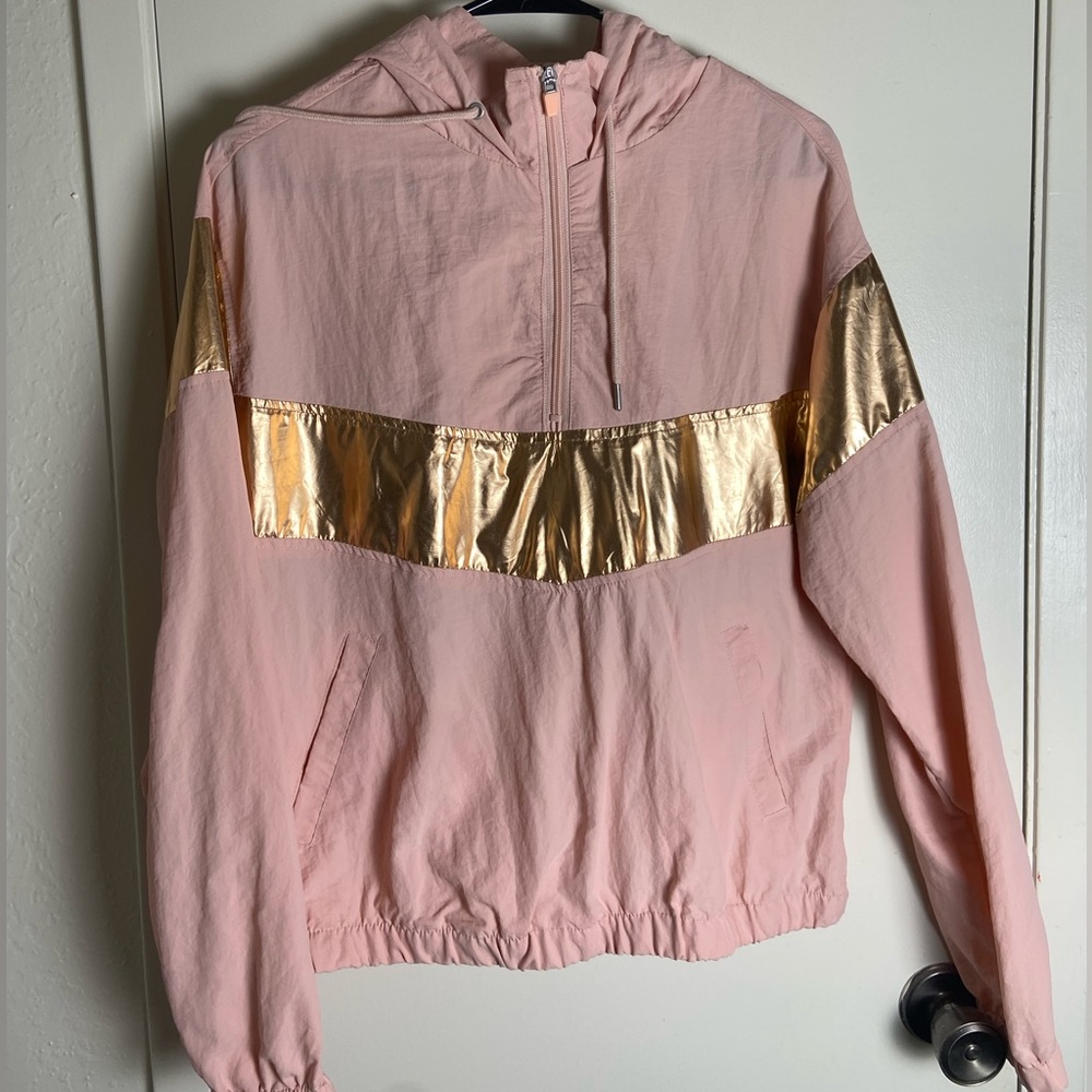Fashionnova Windbreaker Jacket (Blush)
